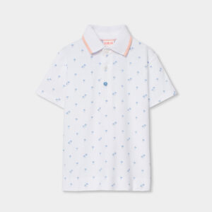 Παιδικό Polo Μπλουζάκι με Print Φοίνικες-boboli