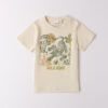 G4121G463 Παιδικό T-Shirt Εκρού με Σχέδιο “Wild Roar” -IDO