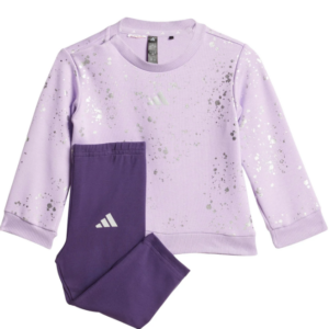 Adidas Παιδικό Σετ με Κολάν Glam