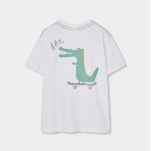 Alternative view of Παιδικό T-shirt με Σχέδιο Δεινόσαυρου - Boboli