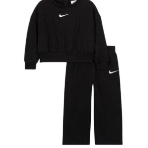 Nike Βρεφικό Σετ Φόρμας 2 τεμαχίων Μαύρο