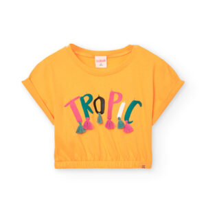 Παιδική Μπλούζα Crop Top Με Τύπωμα- Boboli