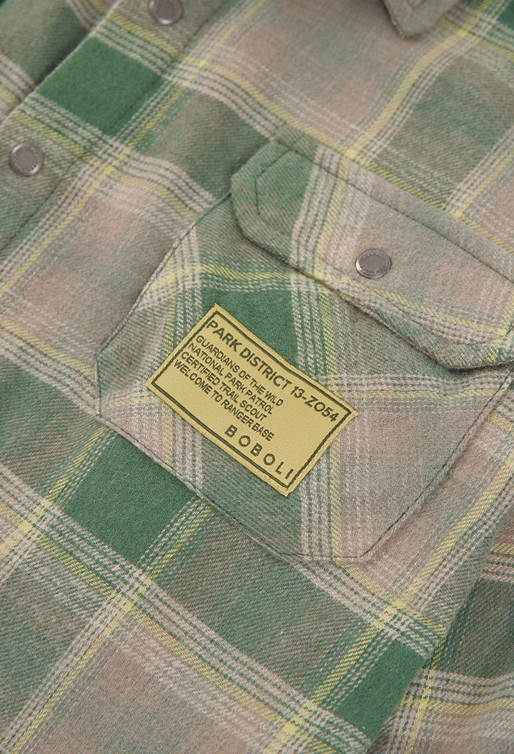 Αγορίστικο Καρό Πουκάμισο/Overshirt- Boboli 4 Αγορίστικο Καρό Πουκάμισο/Overshirt- Boboli Αγορίστικο Καρό Πουκάμισο/Overshirt- Boboli - Image 4